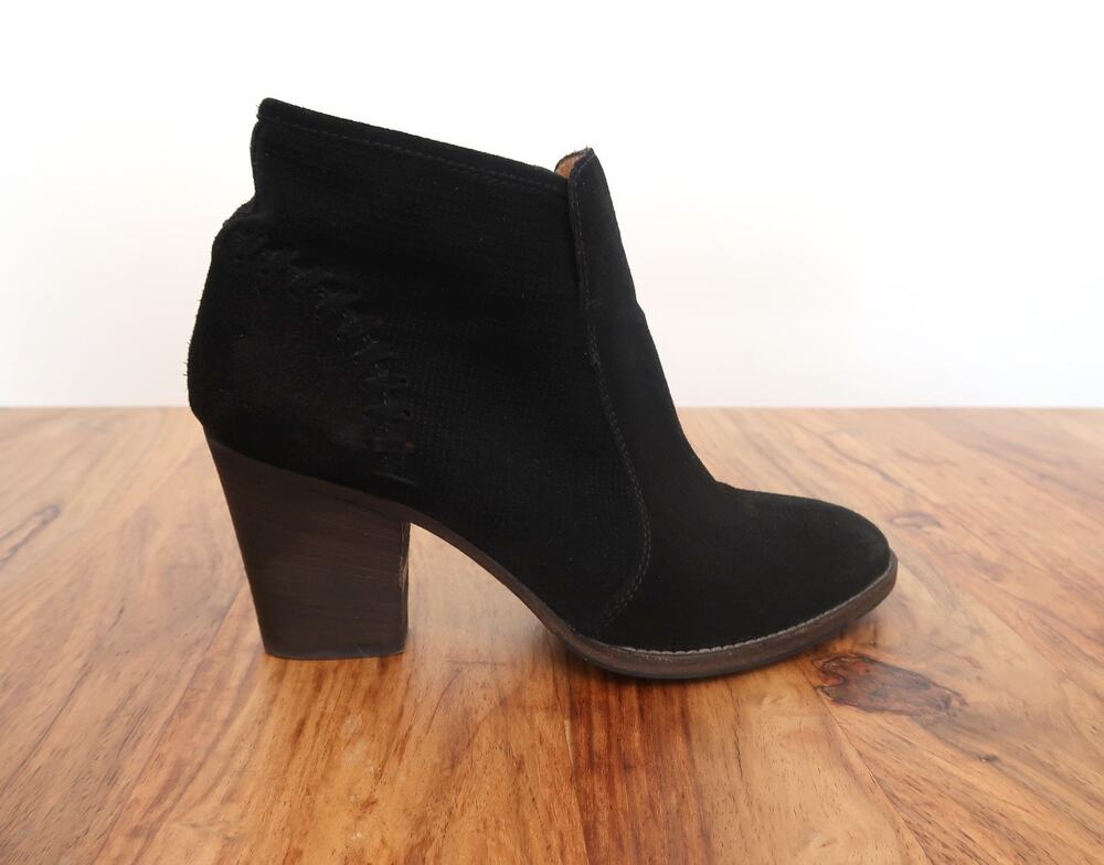 AQUATALIA ITALY Fern Suede Waterproof Ankle Boot Bootie Nordstrom Saks 8 $495